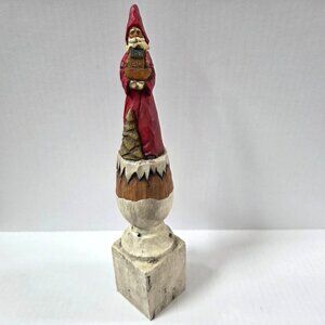 Captured Carvings A Costanza Folk Art Santa 13" Rustic Primitive 499/2000